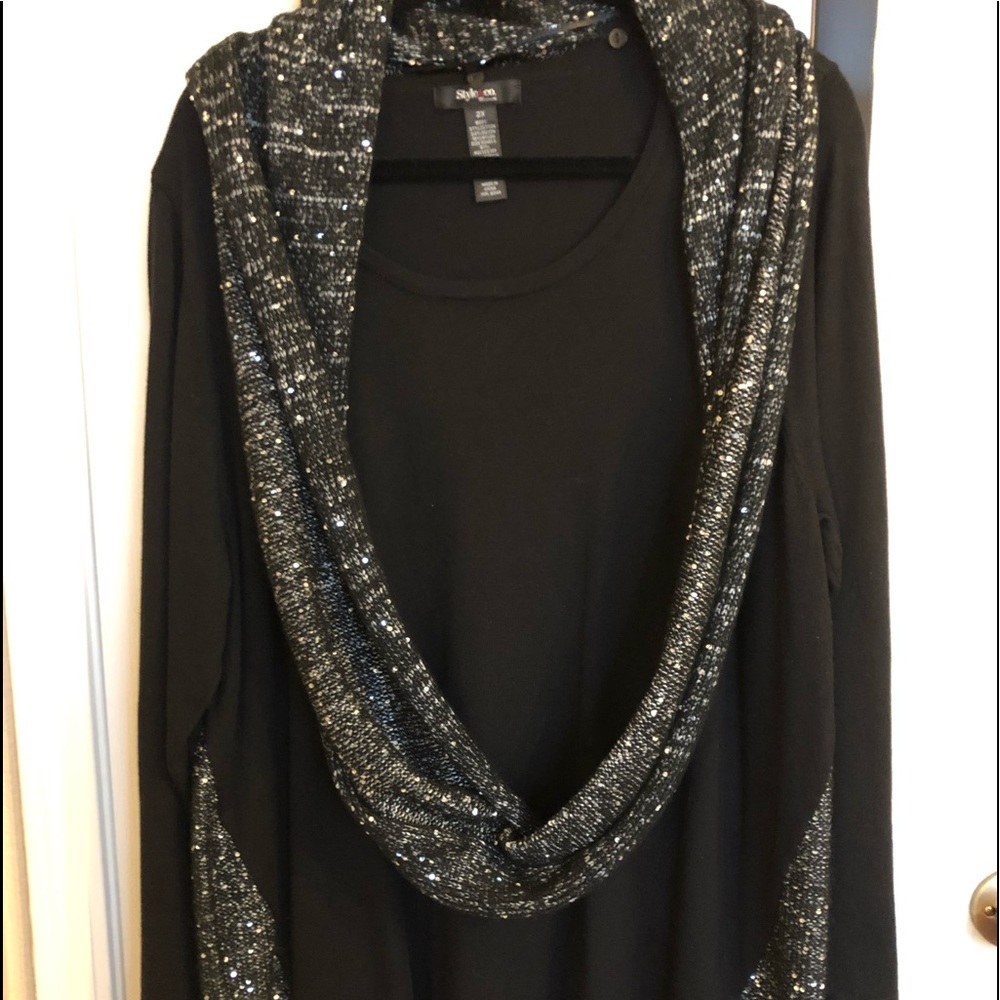 Style & Co Dress Sweater and Scarf